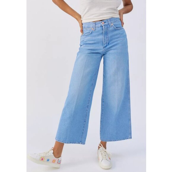 NWT Wrangler Worldwide 611 Wide Leg Crop Jeans Plus Size 33 - Picture 7 of 14